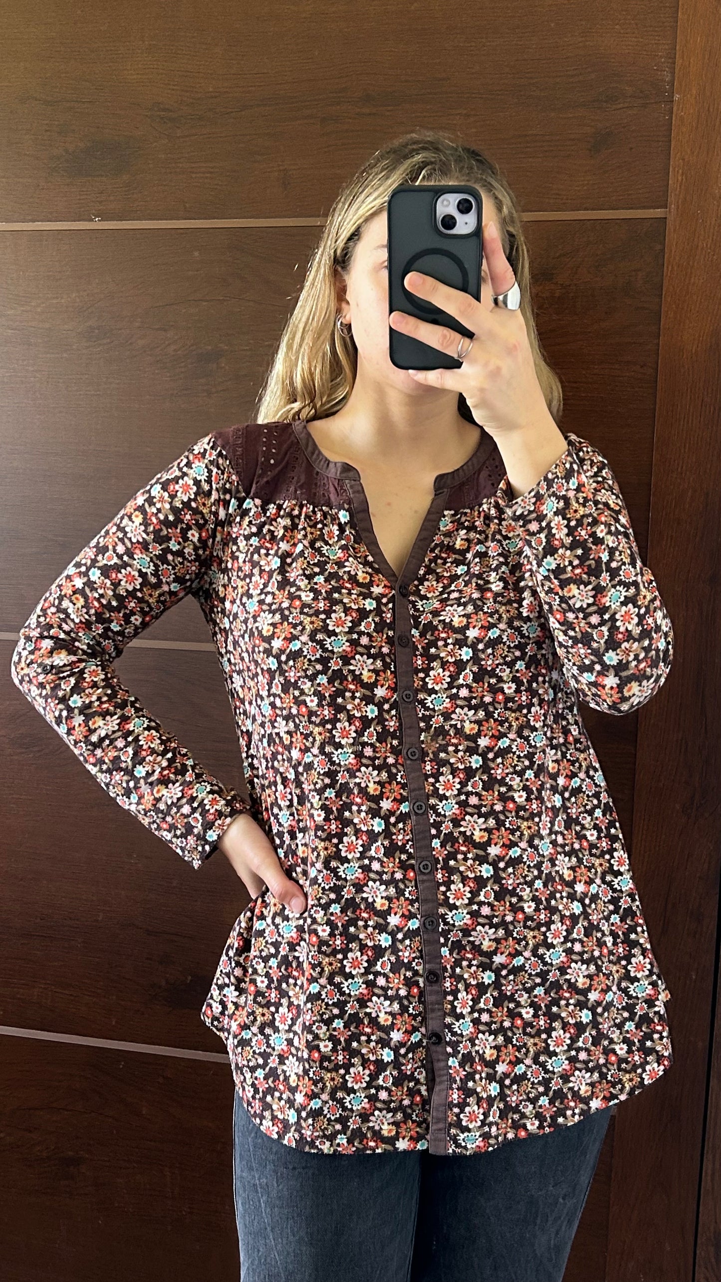 Blusa UNIFORM floreada