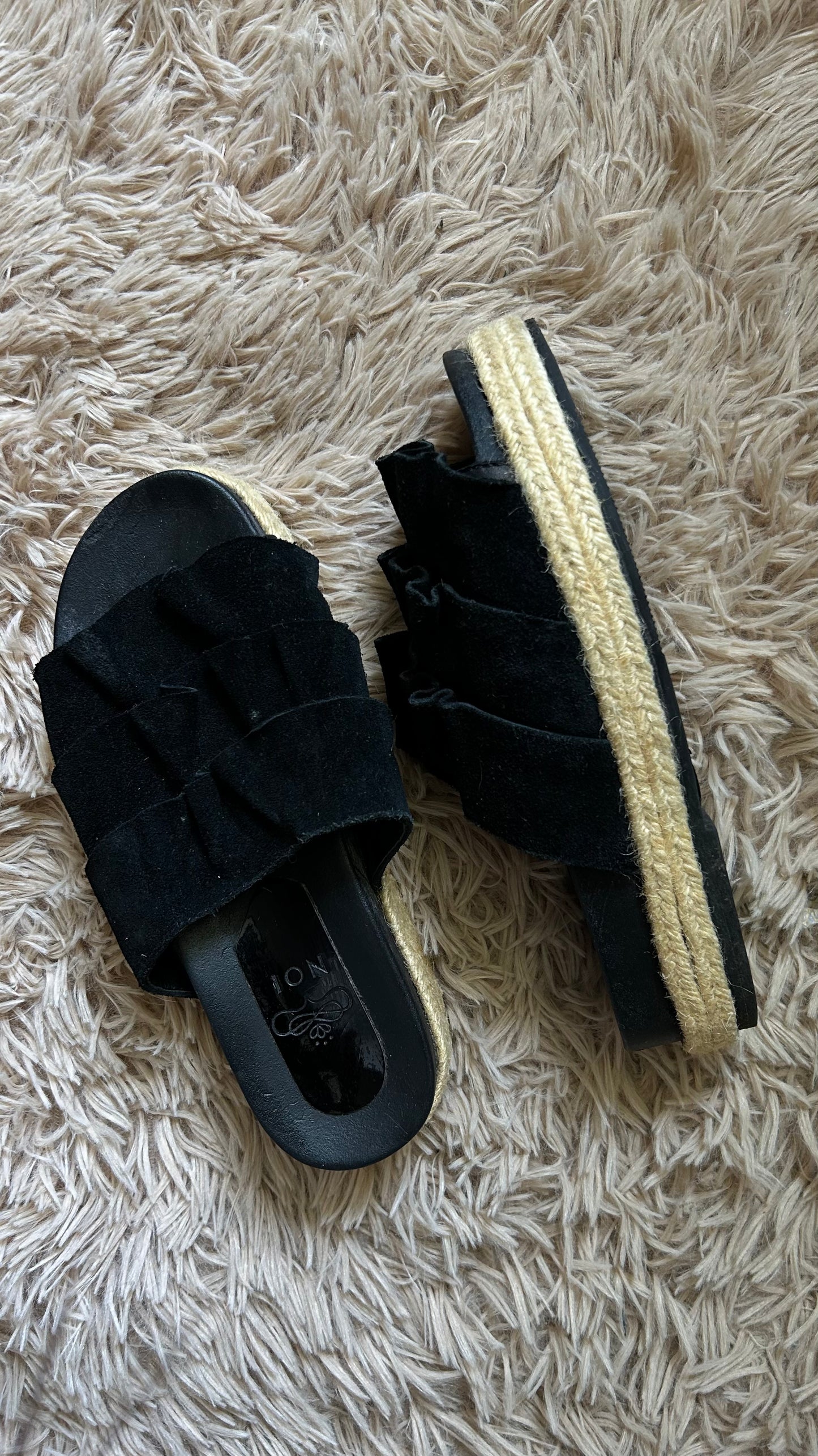 Sandalias negras NOI