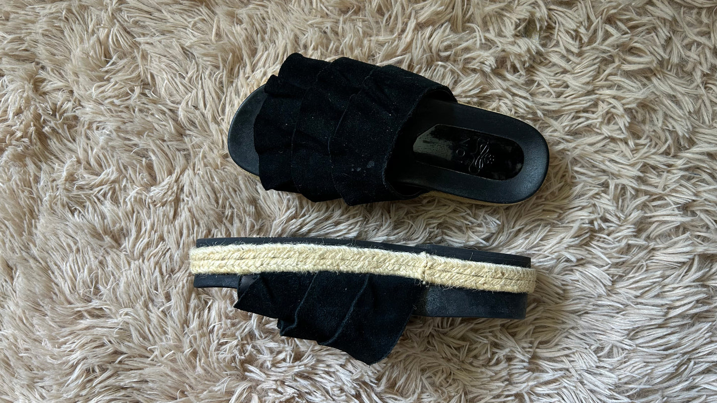 Sandalias negras NOI