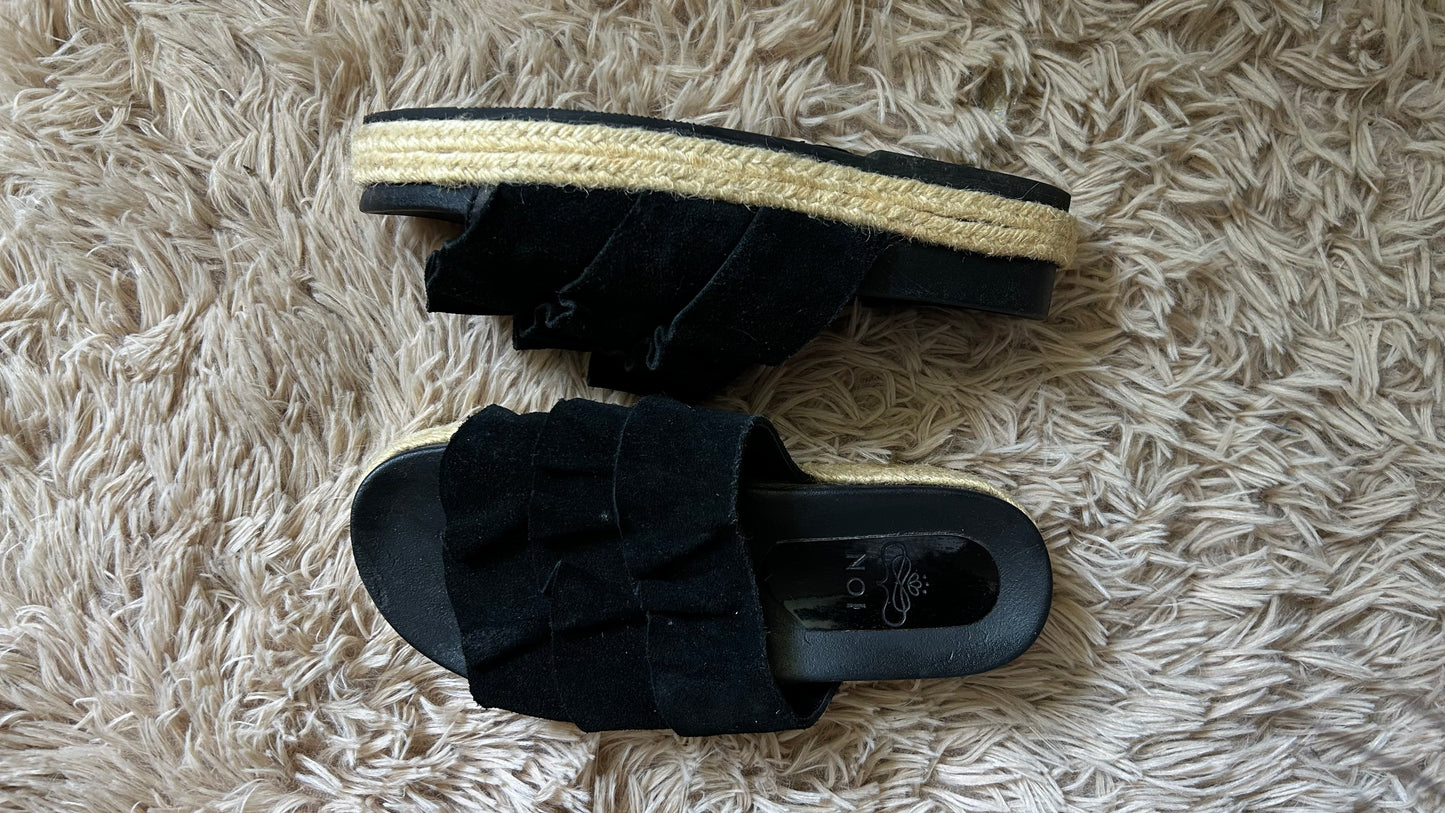 Sandalias negras NOI