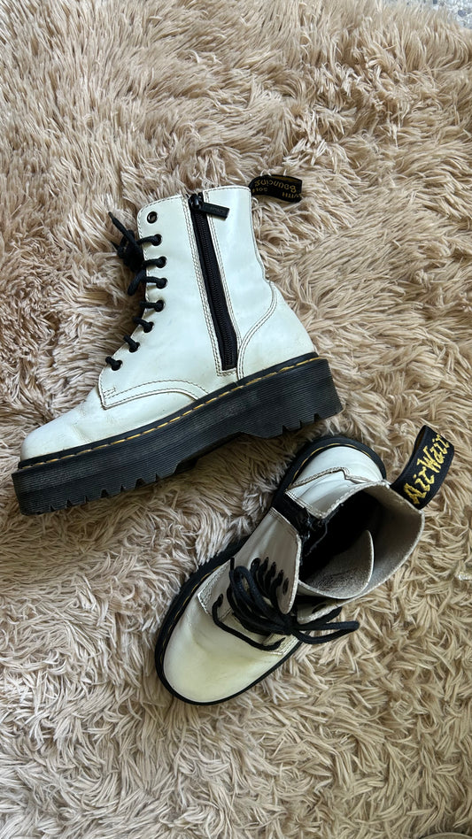 Botas blanca DR MARTENS