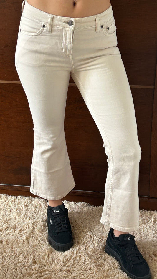 Jean Free People oxford beige