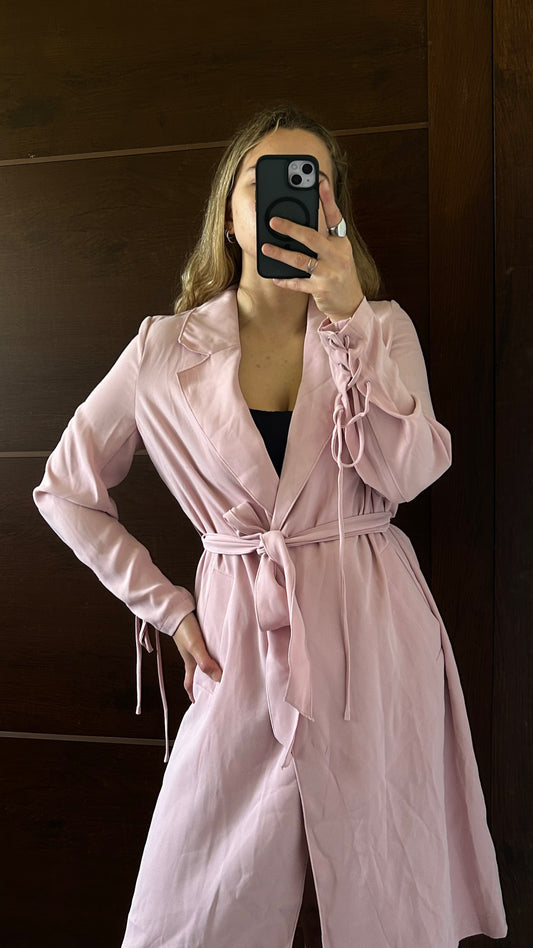 Trench rosado ONLY
